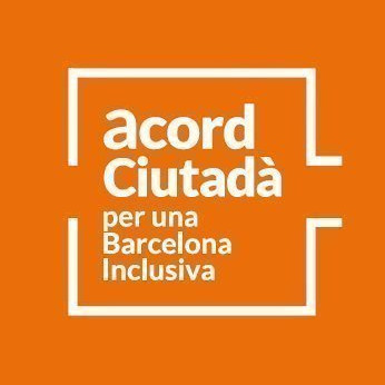 logotip de l'acord ciutadà per una Barcelona inclusiva
