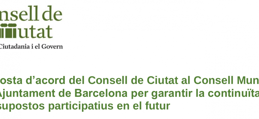 acord consell de ciutat