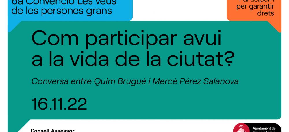 6a Convenció Les Veus de les Persones Grans