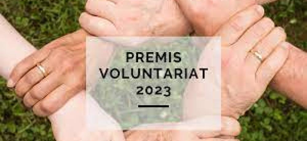 premis voluntariat 2023