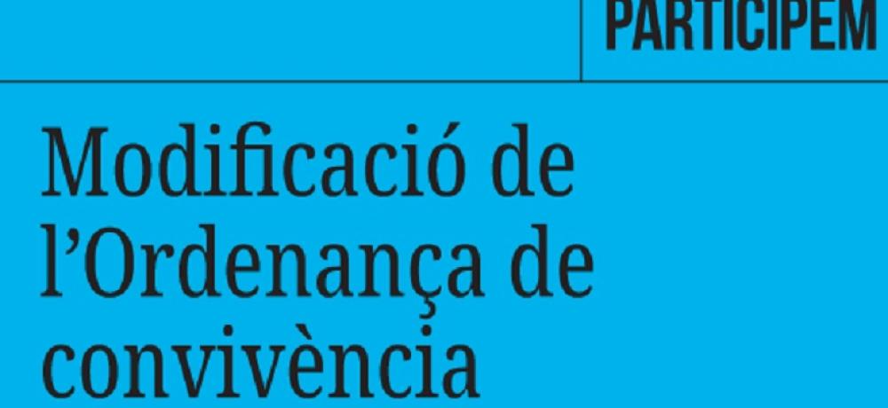 ordenança convivència