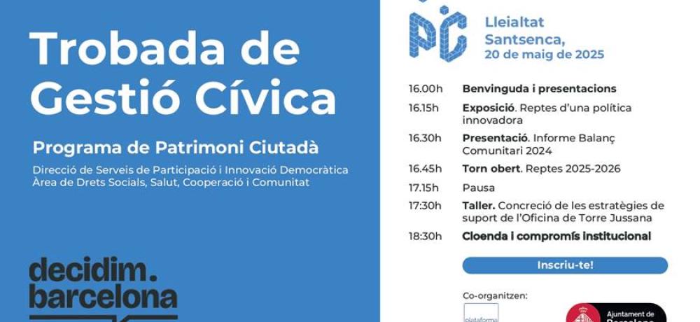 Trobada gestio civica
