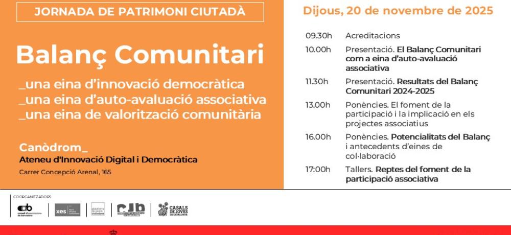 Jornada Balanç comunitari
