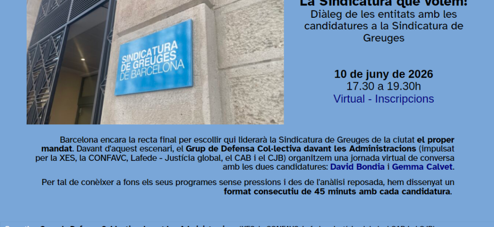 dialeg sindicatures