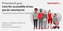 Com fer accessible el teu pla de voluntariat