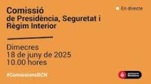 comissió de presidència
