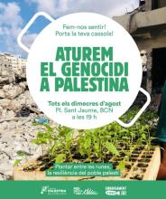 aturem el genocidi agost